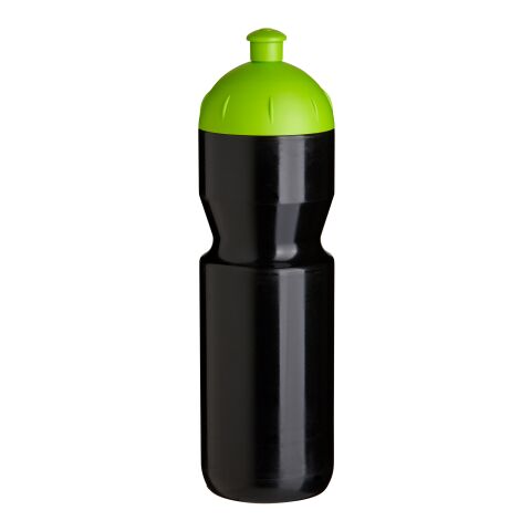 Werbeartikel Bulb Flasche B1.GREEN 750 ml – Schwarz – mit Logo bedruckt