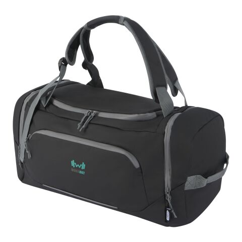 Aqua wasserdichte Reisetasche aus GRS Recyclingmaterial 35 L