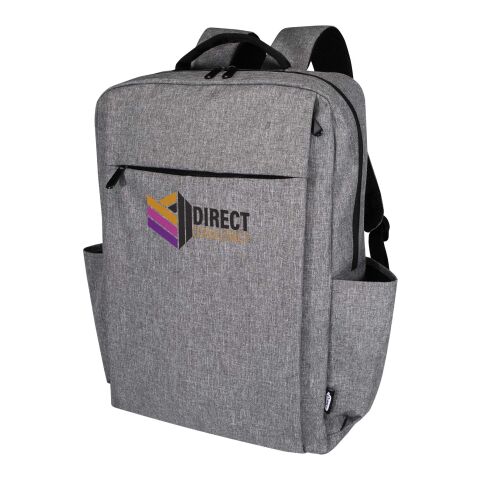 Libra 15&quot; Laptop-Rucksack aus recyceltem GRS-Material 15 L Standard | heather grau | ohne Werbeanbringung | Nicht verfügbar | Nicht verfügbar | Nicht verfügbar