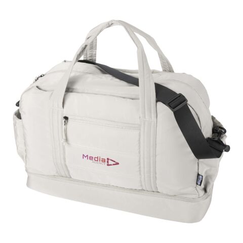 Puffer GRS recycelte Reisetasche mit isoliertem Boden 30L Standard | Sandstone | ohne Werbeanbringung | Nicht verfügbar | Nicht verfügbar | Nicht verfügbar