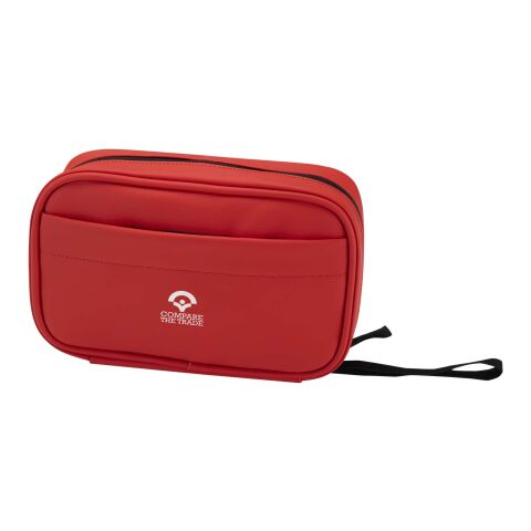 48h Express-Druck Werbeartikel Resi Plus GRS recycelte Tech-Tasche 1L – Brick – mit Logo bedruckt