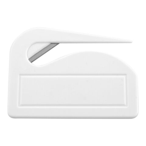 Brieföffner &#039;Pocket&#039; aus Kunststoff Weiß | ohne Werbeanbringung | Nicht verfügbar | Nicht verfügbar