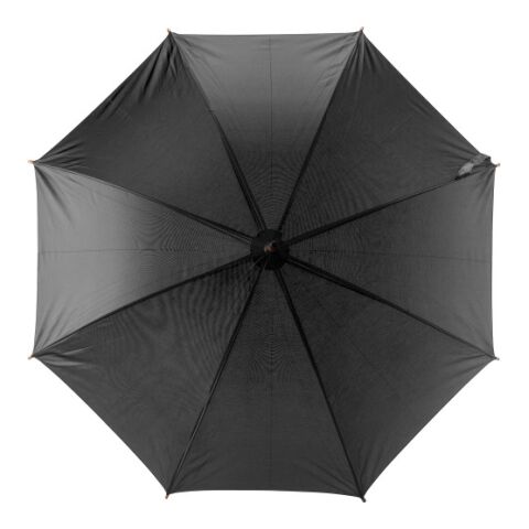 Regenschirm aus Polyester (190T) Schwarz | ohne Werbeanbringung | Nicht verfügbar | Nicht verfügbar