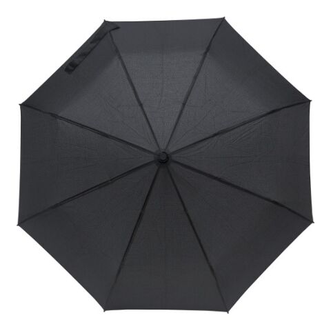 Regenschirm &#039;Tiny&#039; aus Pongee-Seide Schwarz | ohne Werbeanbringung | Nicht verfügbar | Nicht verfügbar