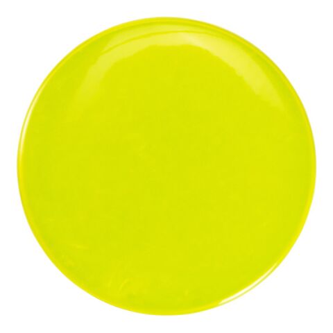 Ansteck-Button &#039;Light&#039; aus PVC mit Sicherheitsnadel Gelb | ohne Werbeanbringung | Nicht verfügbar | Nicht verfügbar
