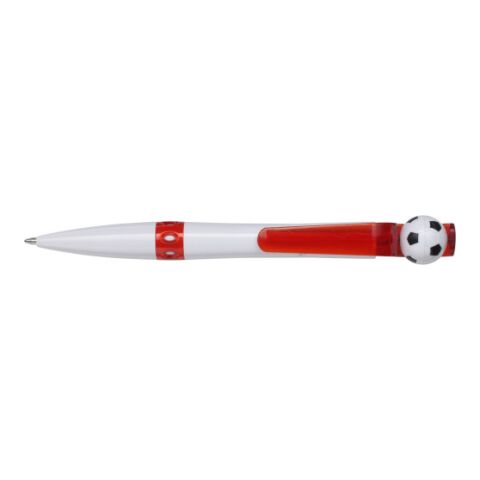 Kugelschreiber &#039;Soccer&#039; aus Kunststoff Rot | ohne Werbeanbringung | Nicht verfügbar | Nicht verfügbar