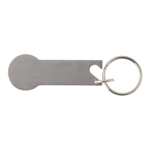 Multifunktionaler Schlüsselanhänger aus Edelstahl Gavin Silber | ohne Werbeanbringung | Nicht verfügbar | Nicht verfügbar
