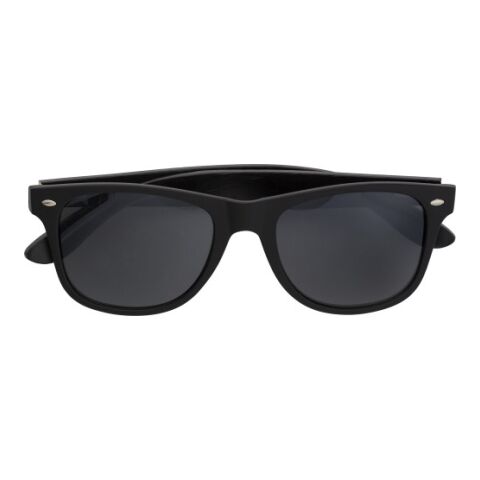 ABS- und Bambus-Sonnenbrille Jaxon Schwarz | ohne Werbeanbringung | Nicht verfügbar | Nicht verfügbar