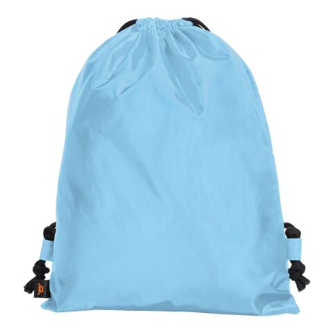 Werbeartikel HALFAR® Taftrucksack SPORT – hellblau – mit Logo bedruckt