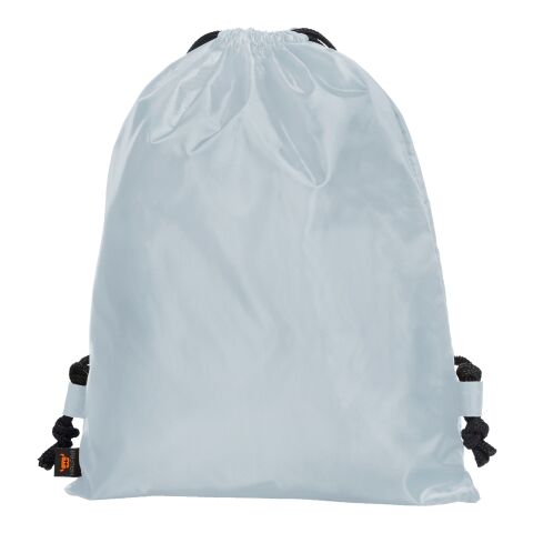 Werbeartikel HALFAR® Taftrucksack SPORT – hellgrau – mit Logo bedruckt