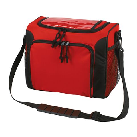 Werbeartikel HALFAR® Kühltasche SPORT – rot – mit Logo bedruckt
