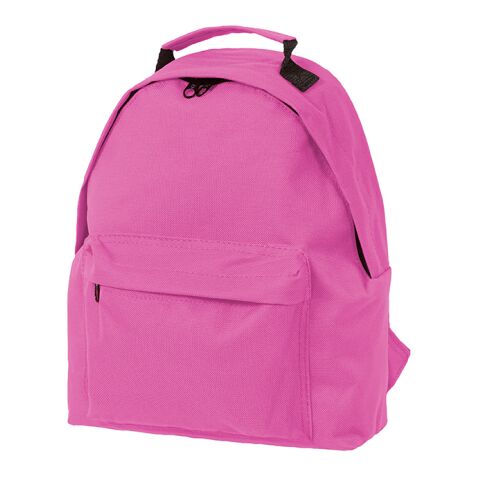 Werbeartikel HALFAR® Rucksack KIDS – pink – mit Logo bedruckt