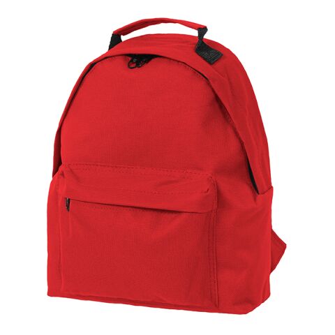 Werbeartikel HALFAR® Rucksack KIDS – rot – mit Logo bedruckt