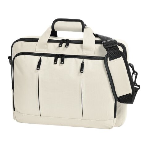 Werbeartikel Halfar Laptop-Rucksack ECONOMY – beige – mit Logo bedruckt