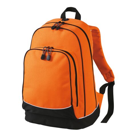 Werbeartikel HALFAR® Daypack CITY – orange – mit Logo bedruckt