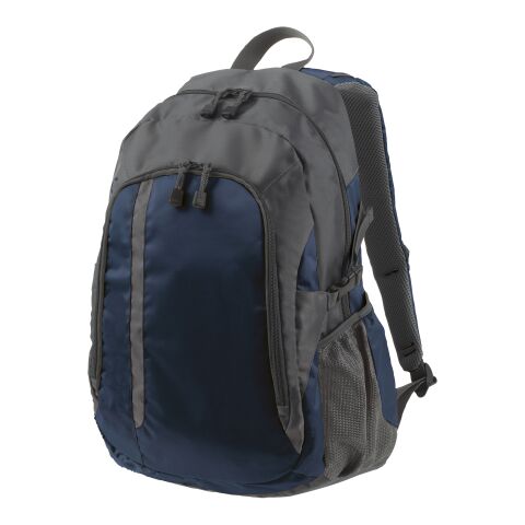 Werbeartikel HALFAR® Rucksack GALAXY – marineblau – mit Logo bedruckt