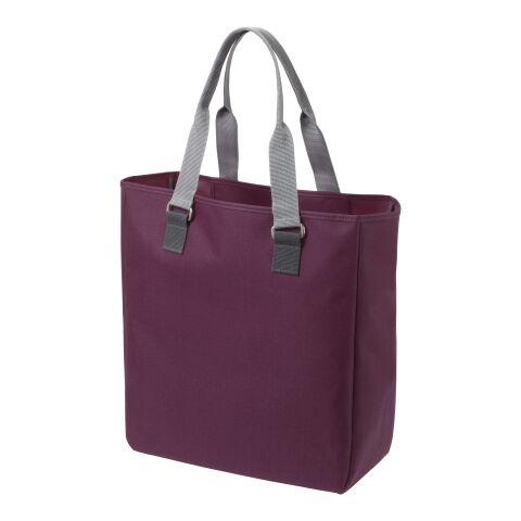 Werbeartikel HALFAR® Shopper SOLUTION – dunkelrot – mit Logo bedruckt