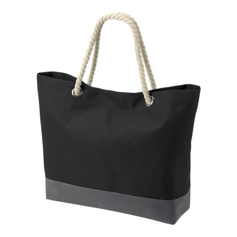 Werbeartikel HALFAR® Shopper BONNY – schwarz – mit Logo bedruckt