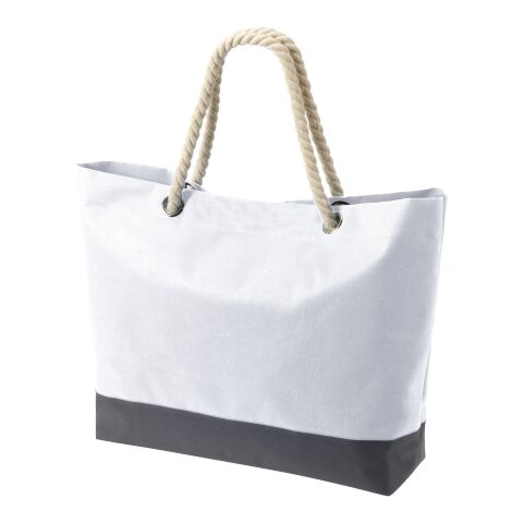 Werbeartikel HALFAR® Shopper BONNY – weiss – mit Logo bedruckt