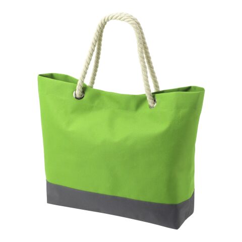 Werbeartikel HALFAR® Shopper BONNY – hellgrün – mit Logo bedruckt