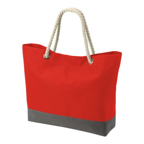 Werbeartikel HALFAR® Shopper BONNY – rot – mit Logo bedruckt