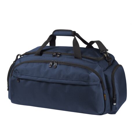 Werbeartikel HALFAR® Sport-/Reisetasche MISSION – marineblau – mit Logo bedruckt