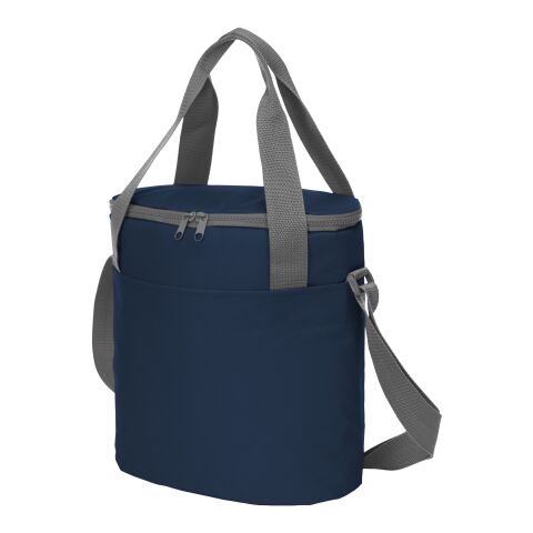 Werbeartikel HALFAR® Kühltasche SOLUTION – marineblau – mit Logo bedruckt