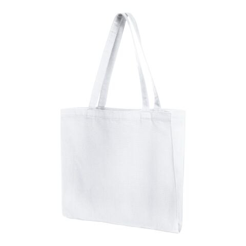 Werbeartikel HALFAR® Shopper MALL – weiss – mit Logo bedruckt
