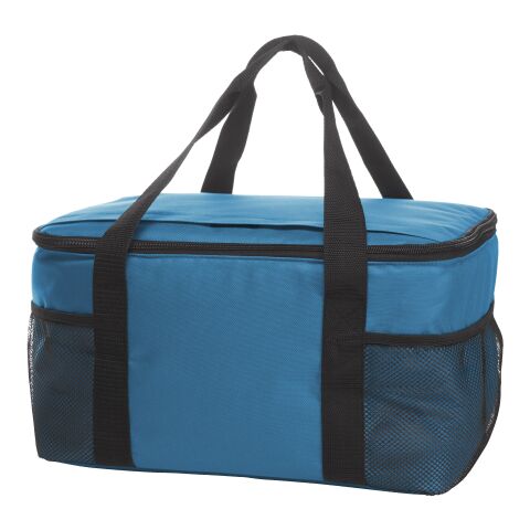 Werbeartikel HALFAR® Kühltasche FAMILY XL – neonblau – mit Logo bedruckt