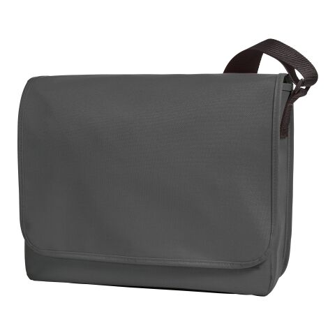Werbeartikel HALFAR® Promotiontasche KURIER – anthrazit – mit Logo bedruckt