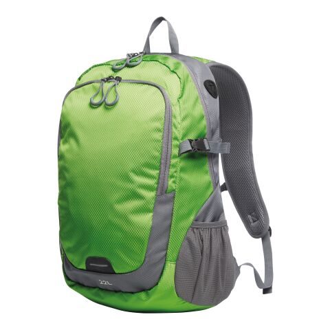 Werbeartikel HALFAR® Rucksack STEP L – grün – mit Logo bedruckt