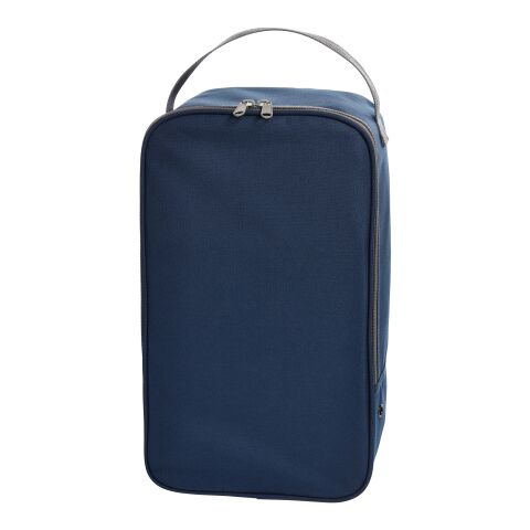 Werbeartikel HALFAR® Schuhtasche SOLUTION – marineblau – mit Logo bedruckt