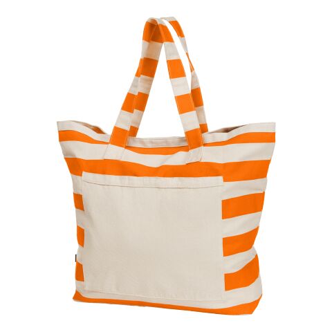 Werbeartikel HALFAR® Shopper BEACH – orange – mit Logo bedruckt