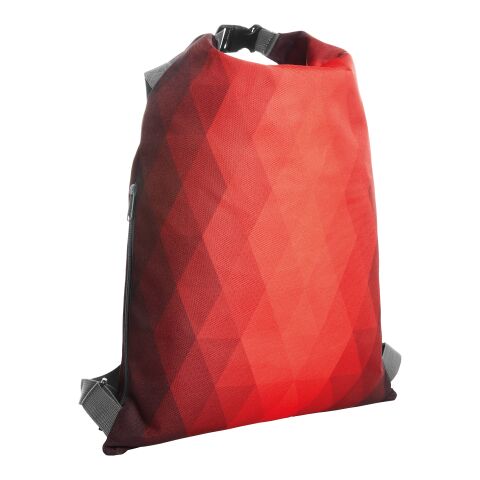 Werbeartikel HALFAR® Rucksack DIAMOND – rot – mit Logo bedruckt
