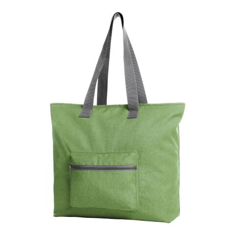 Werbeartikel HALFAR® Shopper SKY – grün – mit Logo bedruckt