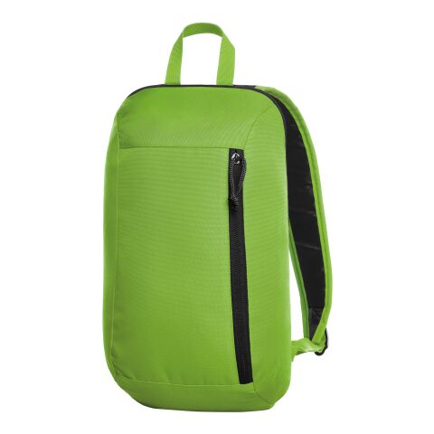 Werbeartikel HALFAR® Rucksack FLOW – grün – mit Logo bedruckt