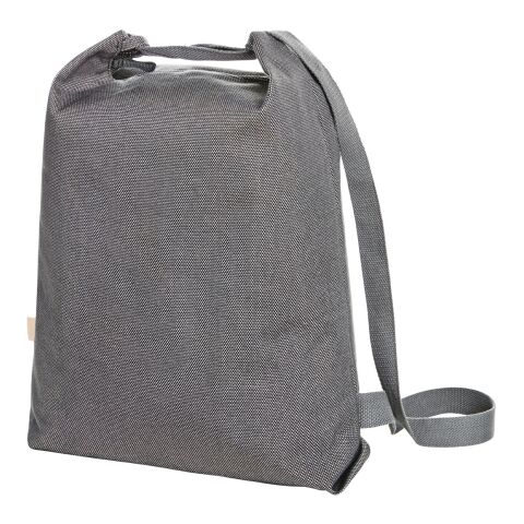 Werbeartikel HALFAR® Multibag LOOM – grau – mit Logo bedruckt