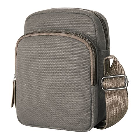 Werbeartikel HALFAR® CrossBag COUNTRY – beige – mit Logo bedruckt