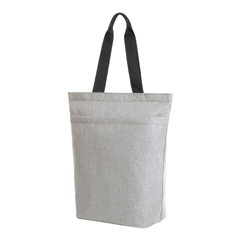 Werbeartikel HALFAR® Shopper CIRCLE – hellgrau – mit Logo bedruckt