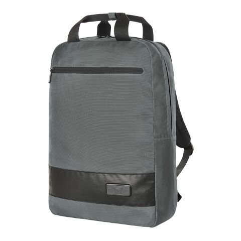 Werbeartikel Halfar Notebook-Rucksack STAGE – anthrazit – mit Logo bedruckt