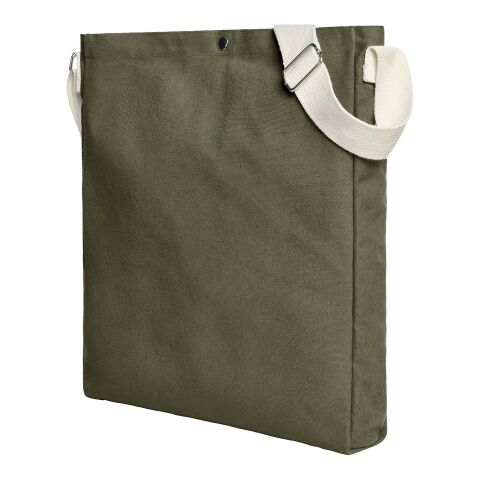 Werbeartikel HALFAR® Shopper LIKE – olivgrün – mit Logo bedruckt