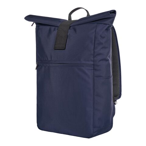Werbeartikel HALFAR® Laptop-Rucksack DAILY – marineblau – mit Logo bedruckt