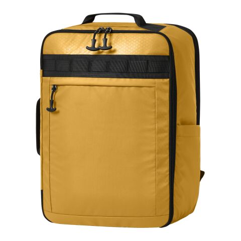 Werbeartikel HALFAR® Reise-Rucksack ACTIVE – gelb – mit Logo bedruckt