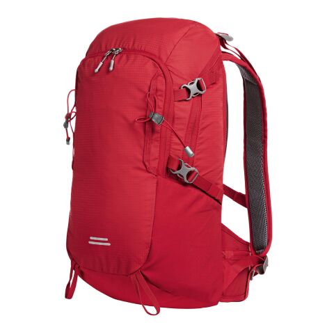 Werbeartikel HALFAR® Rucksack OUTDOOR – rot – mit Logo bedruckt