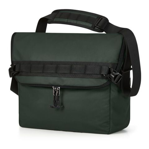 Werbeartikel HALFAR® Notebook-Tasche ACTIVE – dunkelgrün – mit Logo bedruckt