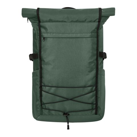 Werbeartikel HALFAR® Notebook-Rucksack FLEX – grün – mit Logo bedruckt