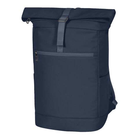 Werbeartikel HALFAR® Laptop-Rucksack STAR – marineblau – mit Logo bedruckt