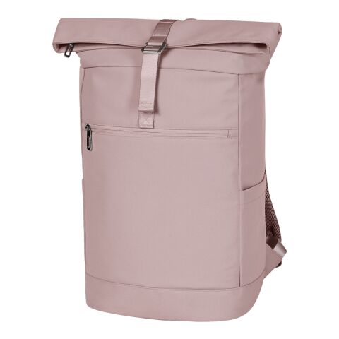 Werbeartikel HALFAR® Laptop-Rucksack STAR – rosa – mit Logo bedruckt