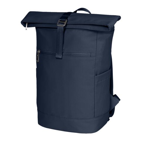 Werbeartikel HALFAR® Rucksack STAR S – marineblau – mit Logo bedruckt