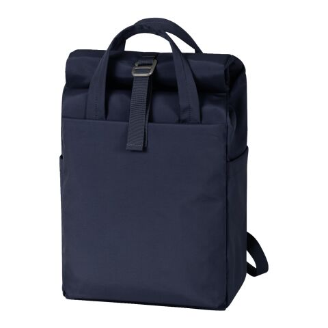 Werbeartikel HALFAR® Rucksack METRO – marineblau – mit Logo bedruckt